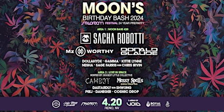 Moon's 420 Birthday Bash