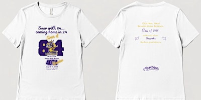 Image principale de T-Shirt Class of 1984 40th Reunion