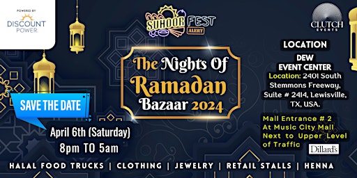Imagem principal do evento Nights of Ramadan Bazaar 2024