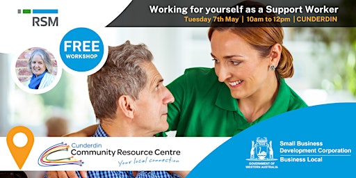 Primaire afbeelding van Working for yourself as a Support Worker (Cunderdin) Wheatbelt