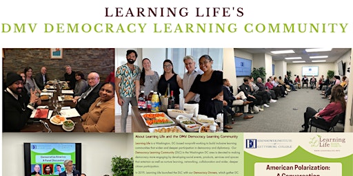 Imagem principal de Democracy Dinners: Toward a DMV Democracy Festival  in October