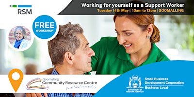 Imagem principal do evento Working for yourself as a Support Worker (Goomalling) Wheatbelt