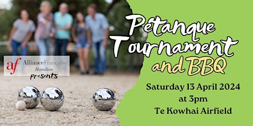 Pétanque Tournament and BBQ primary image