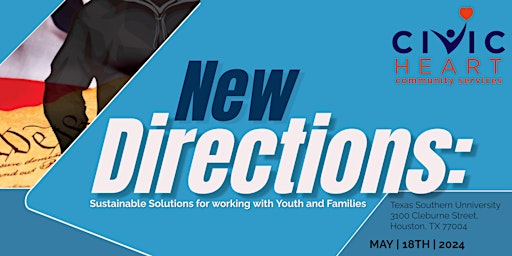 New Directions:  Sustainable Solutions for working with Youth and Families primary image