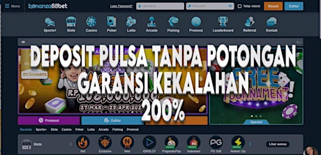 BONANZA88BET Login Daftar Bonus New Member 100 Garansi Kekalahan BONANZA88B