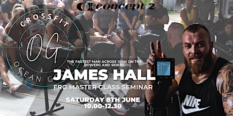 James Hall Erg Seminar x Crossfit Ocean Grove