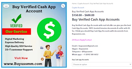 Buy Verified Cash App Accounts100% consumer satisfaction