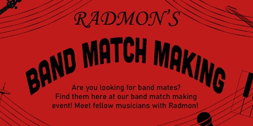 RADMON Band Match Making primary image