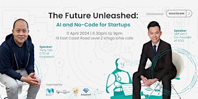 The Future Unleashed: AI and No-Code for Startups primary image