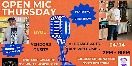 OPEN MIC THURSDAY