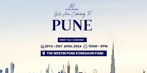 Imagen principal de Upcoming Dubai Real Estate Event in Pune