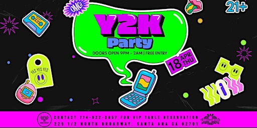 Primaire afbeelding van Y2K Jam Night