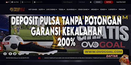 TIGERSLOT168 Login Daftar Bonus New Member 100 Garansi Kekalahan TIGERSLOT1