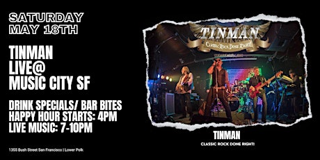 TinMan-Classic Rock Covers