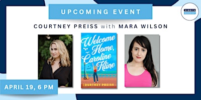 Imagen principal de Author event! Courtney Preiss with Mara Wilson