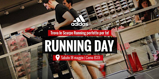 Imagem principal do evento ADIDAS Running Day, Como - Sabato 18 Maggio 2024