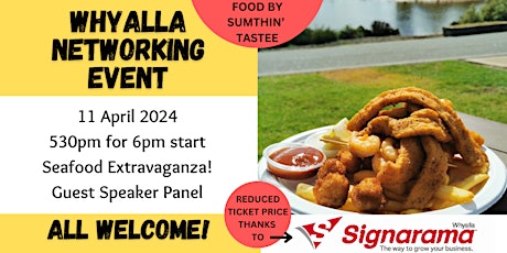 Whyalla Networking Event - 11 April 2024