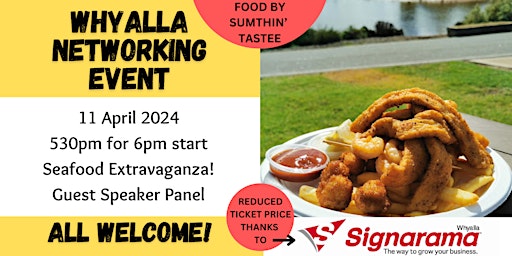 Image principale de Whyalla Networking Event - 11 April 2024
