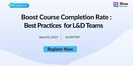 Boost Course Completion Rate: Best Practices for L&D Teams