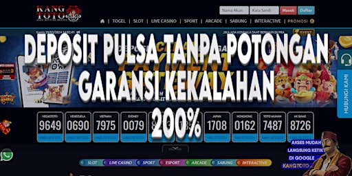 Imagem principal de KANGTOTO Login Daftar Bonus New Member 100 Garansi Kekalahan KANGTOTO