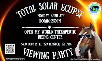 Eclipse Viewing Party with the Equines of OMW primary image