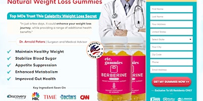 Primaire afbeelding van Berberine etc. Gummies Reviews - Experience the difference today!