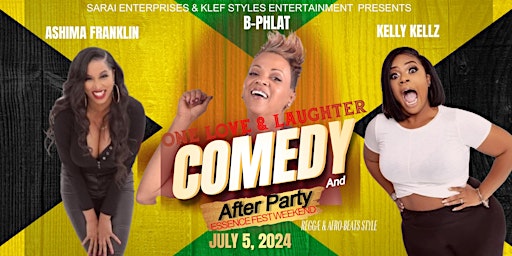 Imagem principal de One Love & Laughter Comedy and After Party