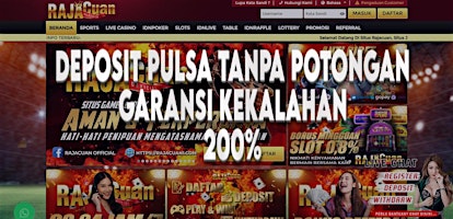 Immagine principale di RAJACUAN Login Daftar Bonus New Member 100 Garansi Kekalahan RAJACUAN 