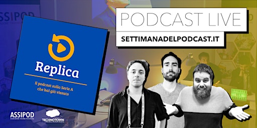 Imagem principal do evento PRESENTAZIONE PODCAST LIVE - REPLICA Mondiale 2002 Italia - Corea