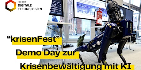 "krisenFest" - Demo Day zur Krisenbewältigung mittels KI