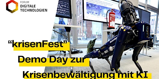 "krisenFest" - Demo Day zur Krisenbewältigung mittels KI primary image