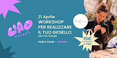 Primaire afbeelding van Ciao Market - Workshop per creare il tuo gioiello