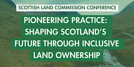 Scottish Land Commission conference