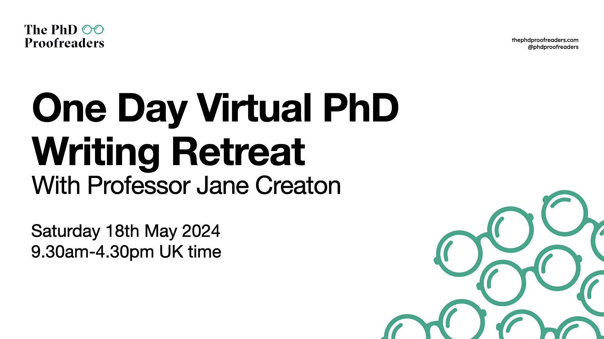 One Day PhD Writing Retreat – Get Your Writing Done (May 2024)