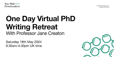 One Day PhD Writing Retreat - Get Your Writing Done (May 2024) primary image