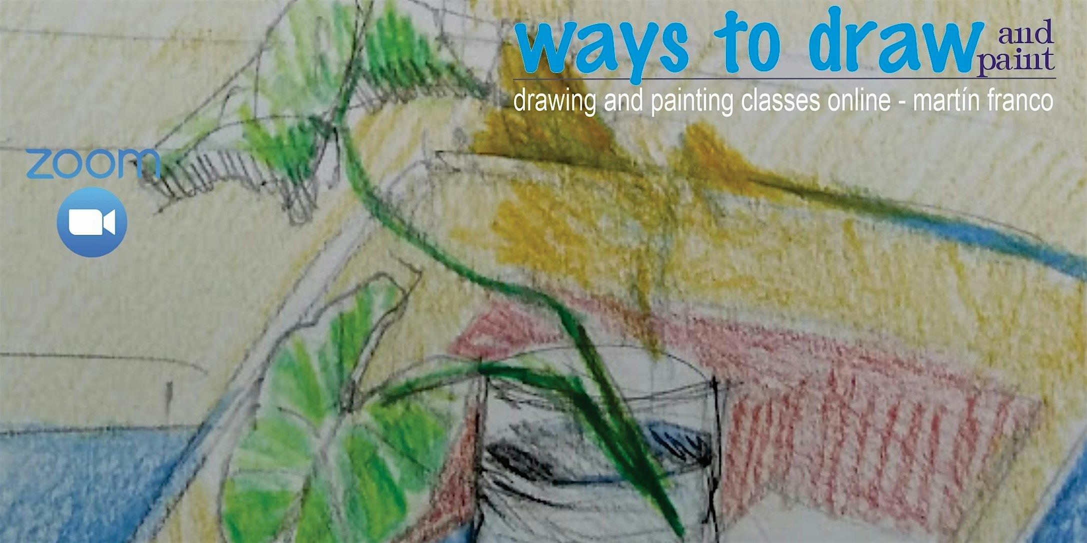 DRAWING with Colored Pencils - dibujofranco - art classes online (WTD61)