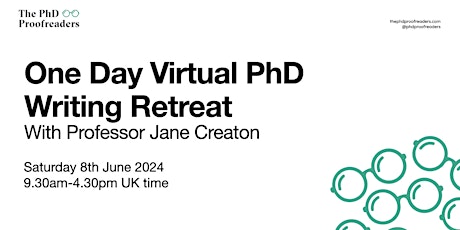 One Day PhD Writing Retreat - Get Your Writing Done (June 2024)