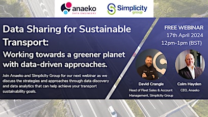 Data Sharing for Sustainable  Transport