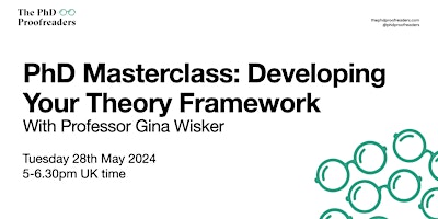 Primaire afbeelding van PhD Masterclass: Developing Your  PhD Theory Framework