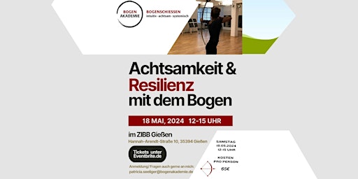 Imagem principal do evento Achtsamkeit & Resilienz mit dem Bogen
