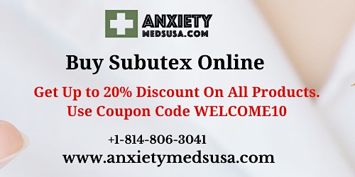 Imagem principal do evento Buy Subutex Online Safe Checkout Secure Payment Options