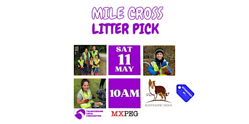 Image principale de Mile Cross Litter Pick - Saturday 11th May @ 10am