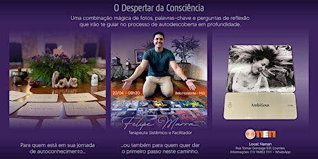 Imagem principal do evento O Despertar da Consciência