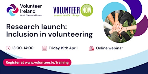 Imagen principal de Research launch: Inclusion in volunteering programmes