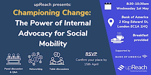 Primaire afbeelding van Championing Change: The Power of Internal Advocacy for Social Mobility