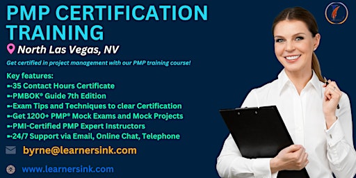 Imagem principal do evento PMP Exam Prep Certification Training  Courses in North Las Vegas, NV