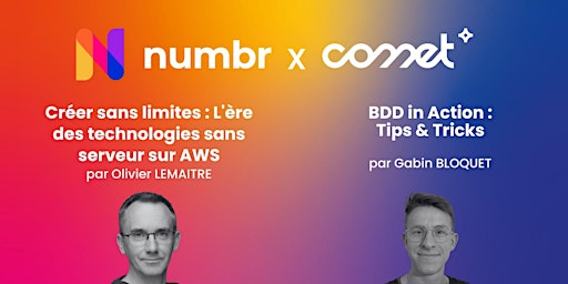 Les rencontres IT by Comet x Numbr ☄️ primary image