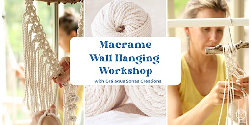 Macrame Wall Hanging Workshop - Beginners primary image