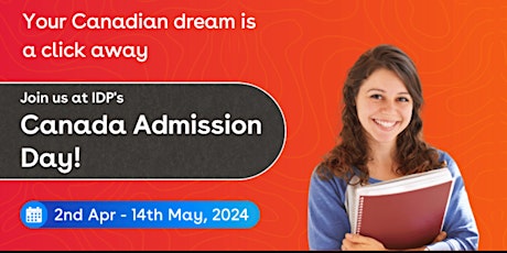 Attend IDP's Biggest Canada Education Fair in Bangalore