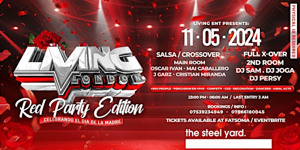 Living ‘Red Party Edition' @Steel Yard